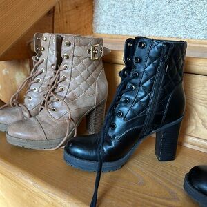 G by Guess booties 6.5 - two pair for $25